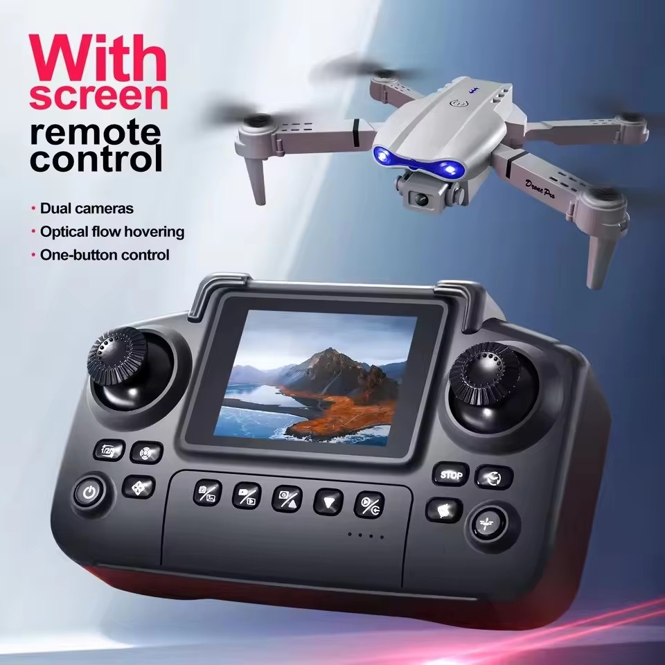 Drone E88Pro Rc 4K - 2026 Профессиональный Дрон 4K Широкоугольный HD