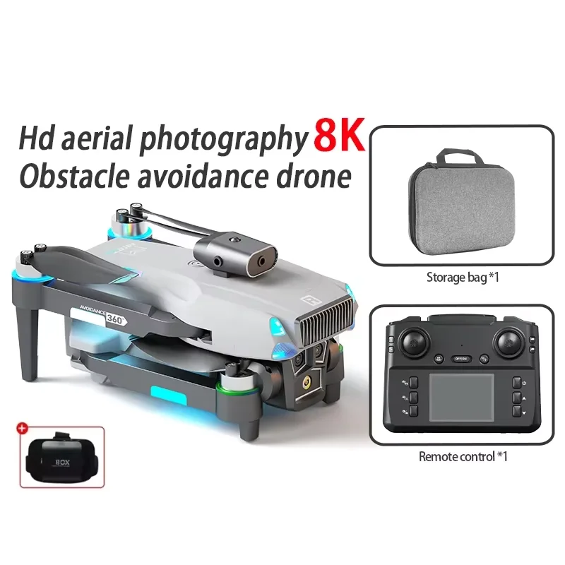Drone Rc Helicopter With Camera - Складной радиоуправляемый дрон M107 — двойные