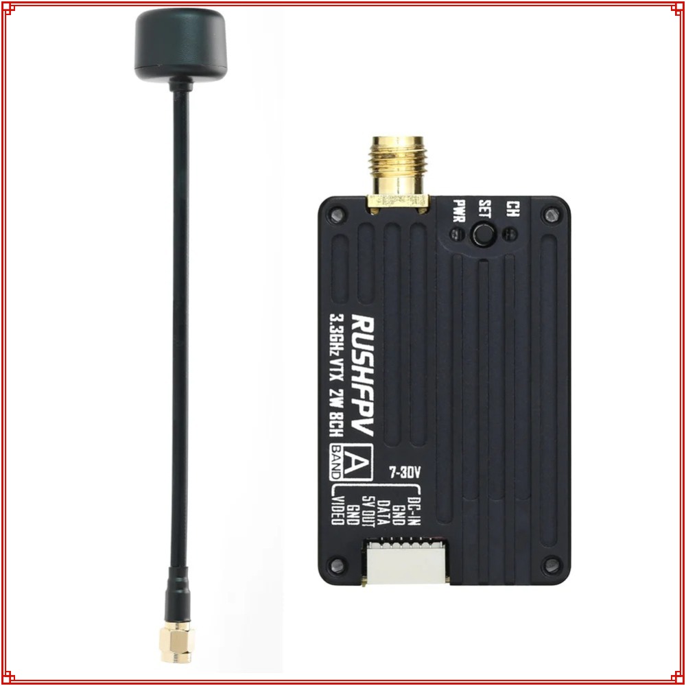 Rc Transmitter Drone - Новый передатчик RUSHFPV 3.3G 2W VTX