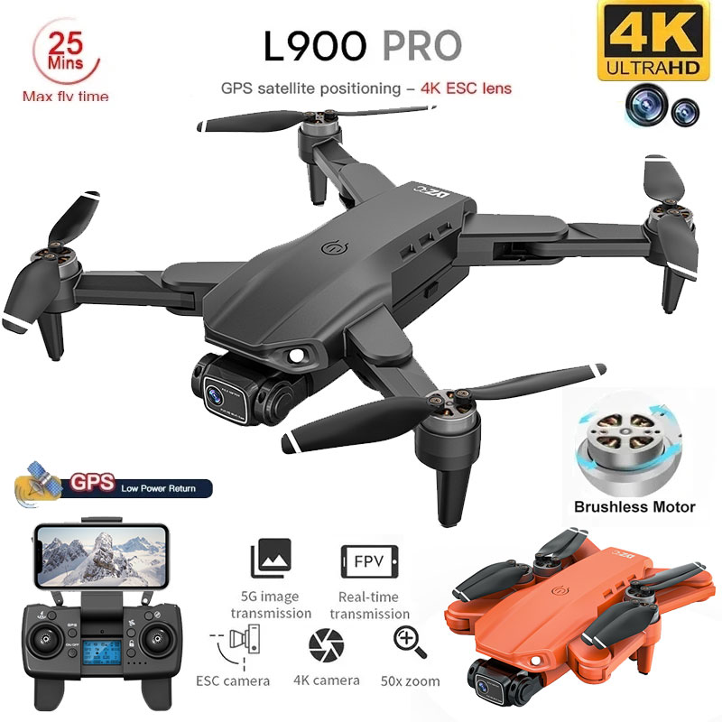 Drone Rc Team City - Квадрокоптер L900 Pro складной с GPS