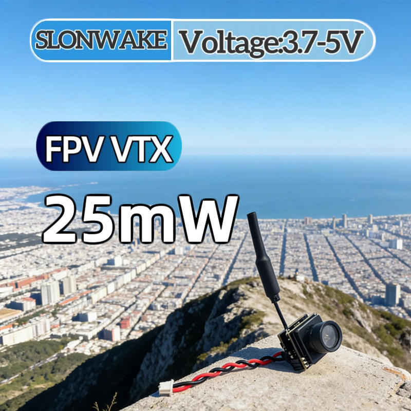 Rc Transmitter Drone - SLONWAKE FPV 25 мВт интегрированный видеопередатчик