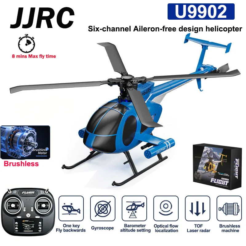Drone Rc Fighter Jet - Новый радиоуправляемый вертолет MD500 2026 года,