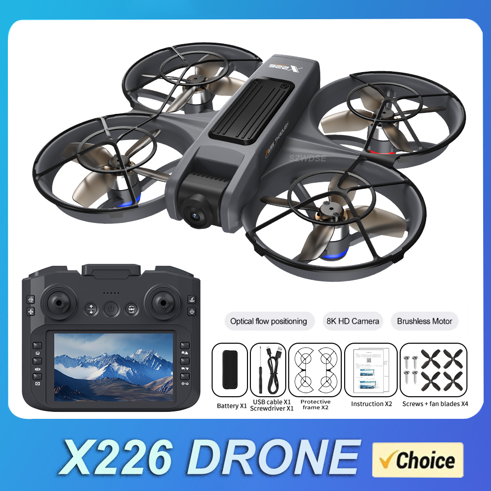 Drone Rc Helicopter With Camera - НОВЫЙ Дрон X226 RC 2.4G 5G