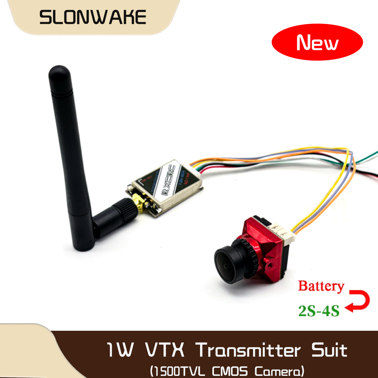 Rc Transmitter Drone - SLONWAKE 5.8G 48CH 1W VTX 100/200/400/1000мВт