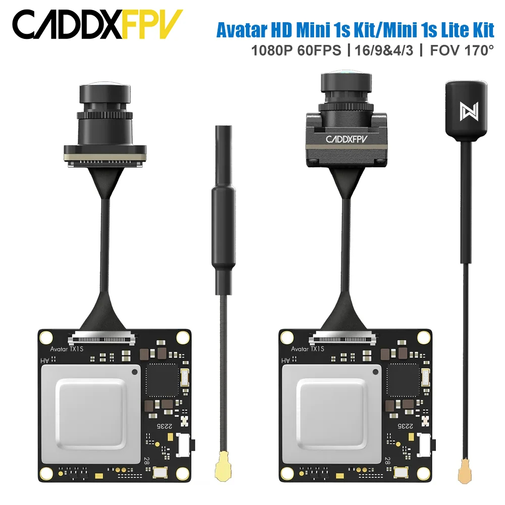 Caddx Fpv Camera - CADDX Walksnail Avatar HD Mini 1s