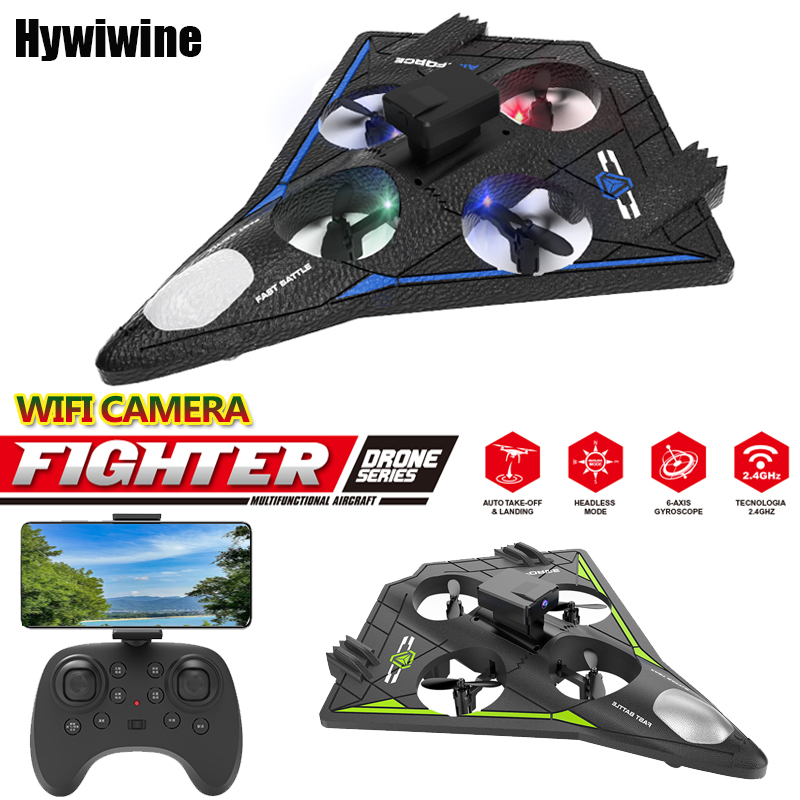 Drone Rc Fighter Jet - Радиоуправляемый самолет с камерой, дрон, 2,4G,