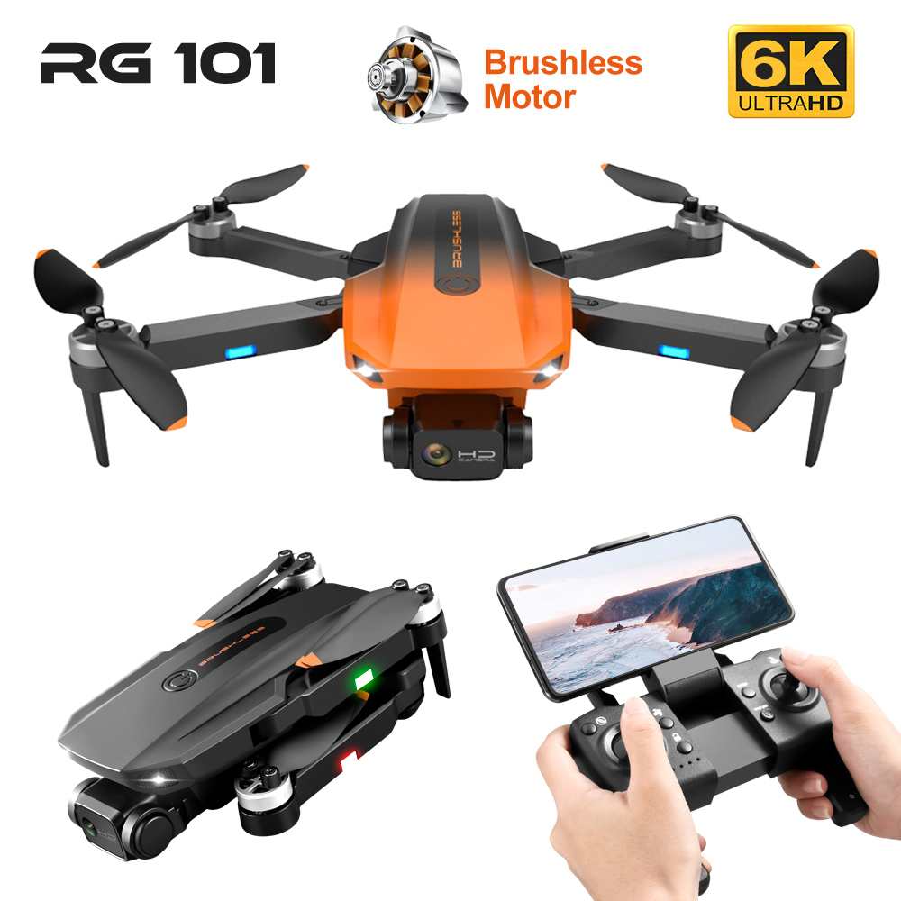Drone Vs Rc Helicopter - RG101 Новый GPS Дрон Профессиональный 4K