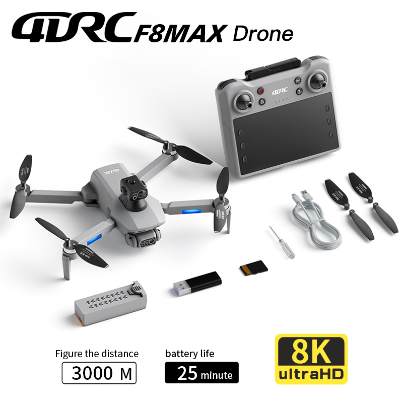 Drone Rc Team City - F8 MAX GPS Дрон Профессиональная камера
