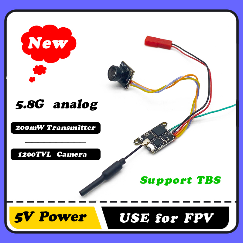 Drone Rc Camera - SLONWAKE 5,8G 1200TVL FPV камера VTX