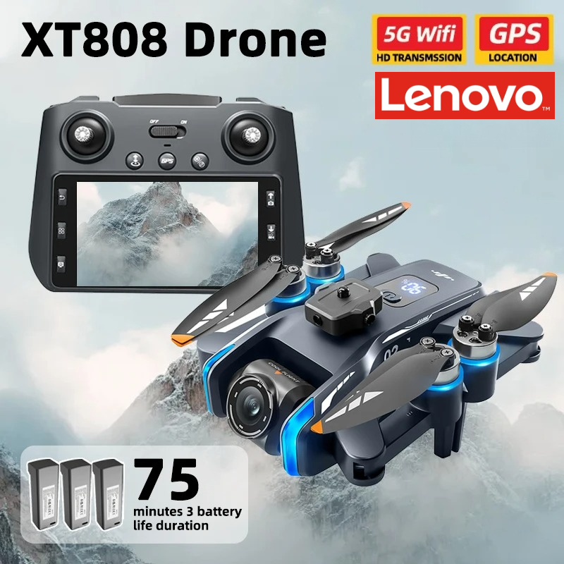 Drone E88Pro Rc 4K - Дрон Lenovo XT808 Pro MAX 4K