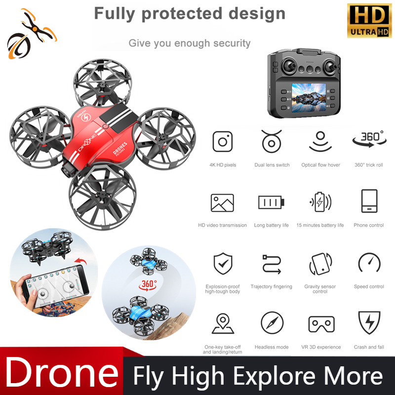Drone Rc Helicopter With Camera - НОВЫЙ мини-дрон 812PRO для профессии HD-воздушный