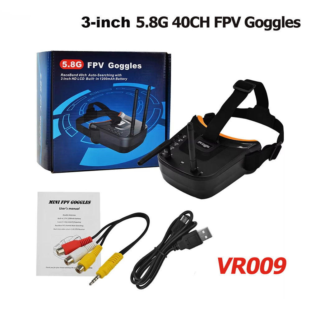 Nano Quad Fpv - VR009 FPV видеоочки 3 дюйма 480*320