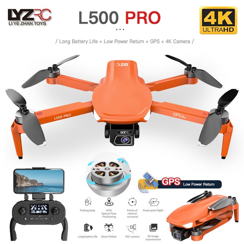 L500 PRO GPS Drone 4K Profesio – обзор и цена Drone Rc Team City