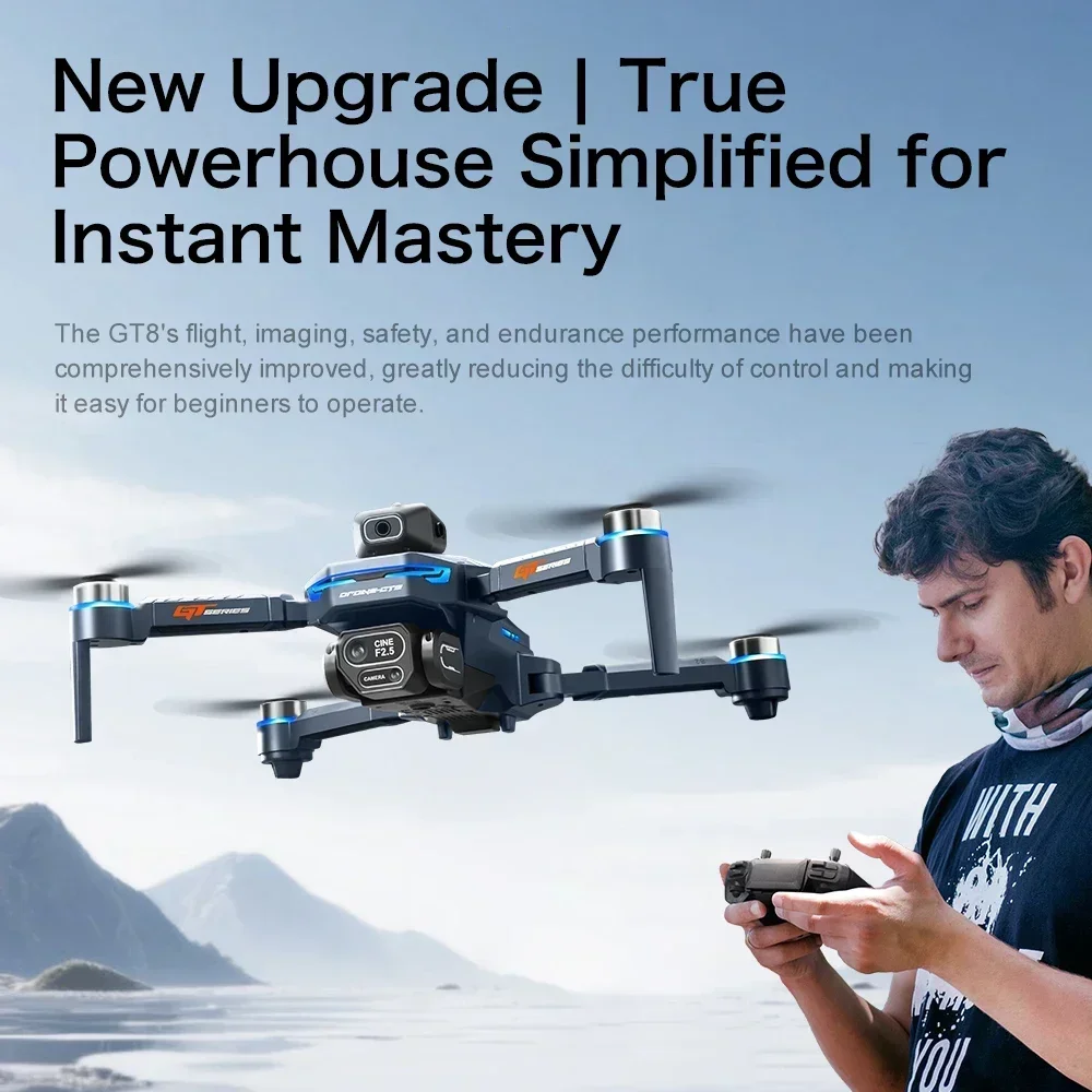 Дрон 4K HD GT8 Камера для пред – обзор и цена Drone E88Pro Rc 4K