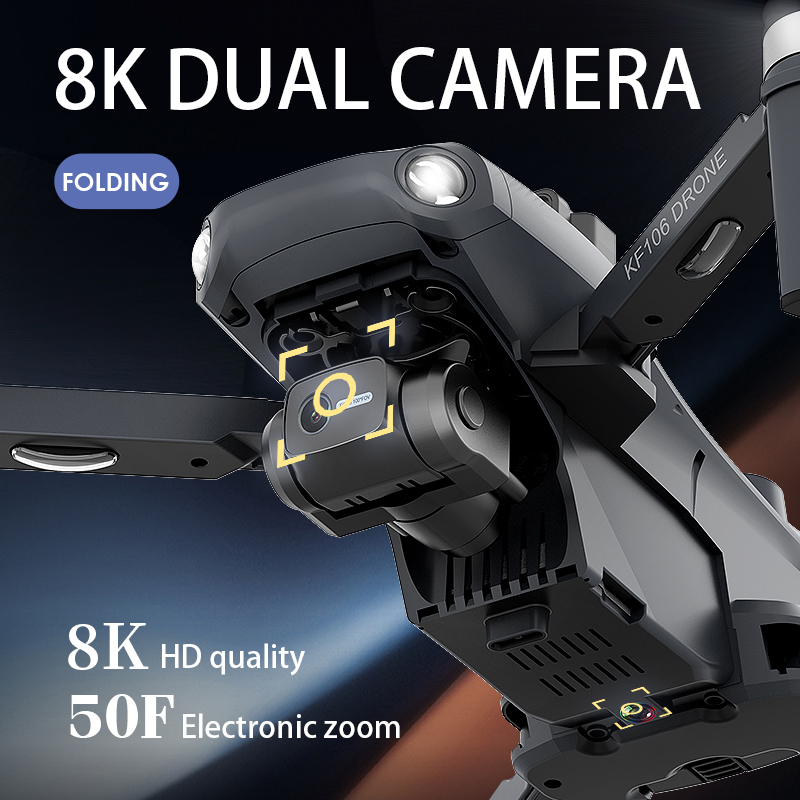 2022 НОВЫЙ KF106 Max Drone 8K  – обзор и цена Drone Rc Team City