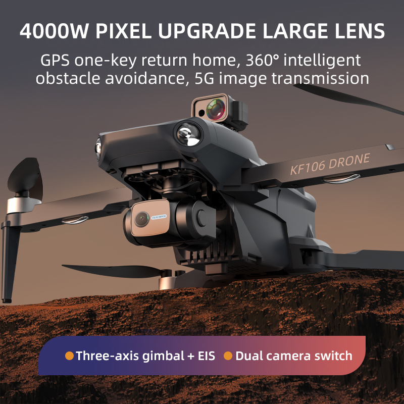 2022 НОВЫЙ KF106 Max Drone 8K  – обзор и цена Drone Rc Team City