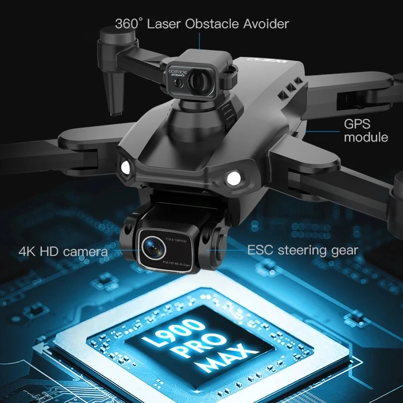 L900 Pro MAX GPS Дрон 4K Профе – обзор и цена Drone Rc Team City