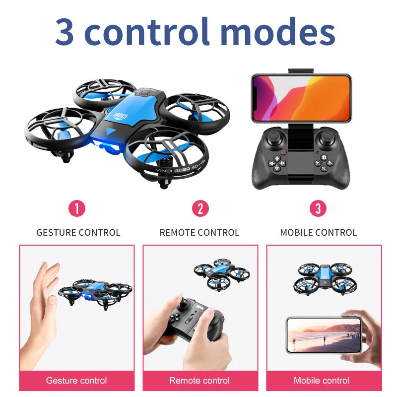 Новый мини-дрон V8 с камерой 4 – обзор и цена Drone Rc Helicopter With Camera