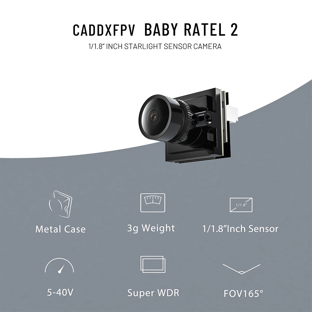 CADDX Micro FPV камера Ratel 2 – обзор и цена Caddx Fpv Camera