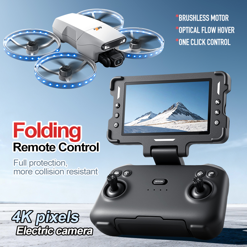 Складной дрон M6s с пультом уп – обзор и цена Drone Rc Folding