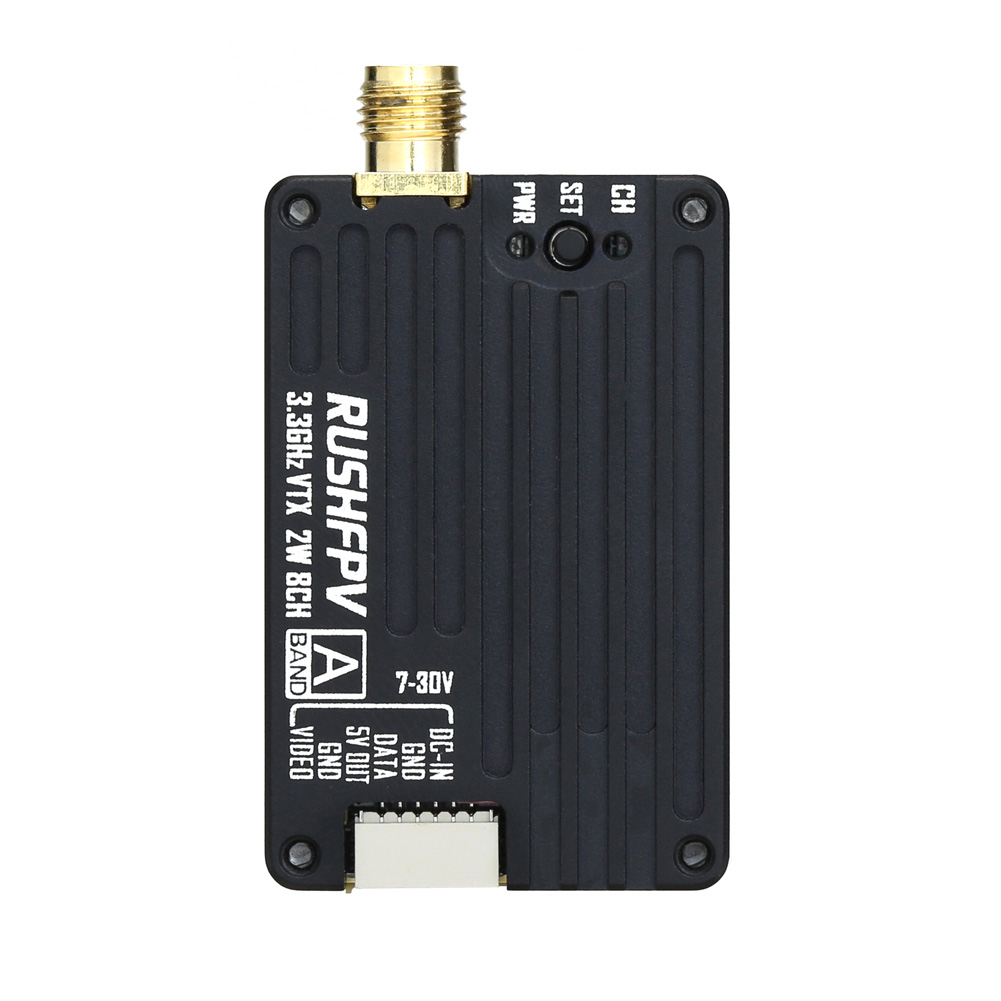 RUSHFPV 3.3G 2W VTX Передатчик – обзор и цена Rc Transmitter Drone