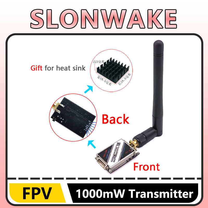 SLONWAKE 5.8G 48CH 1W VTX 100/ – обзор и цена Rc Transmitter Drone