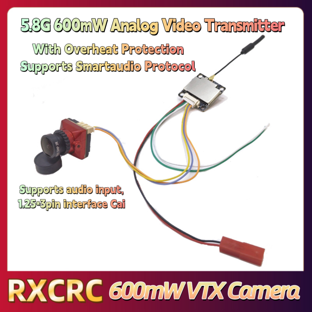RXC 5,8G 600 МВт Мощность VTX- – обзор и цена Drone Rc Camera