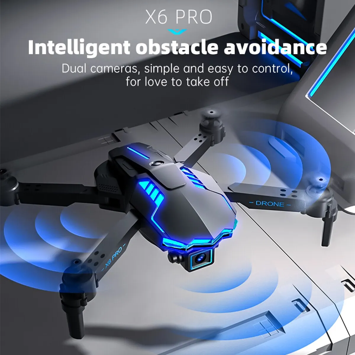 Дрон KBDFA X6 PRO с камерой дл – обзор и цена Drone E88Pro Rc 4K