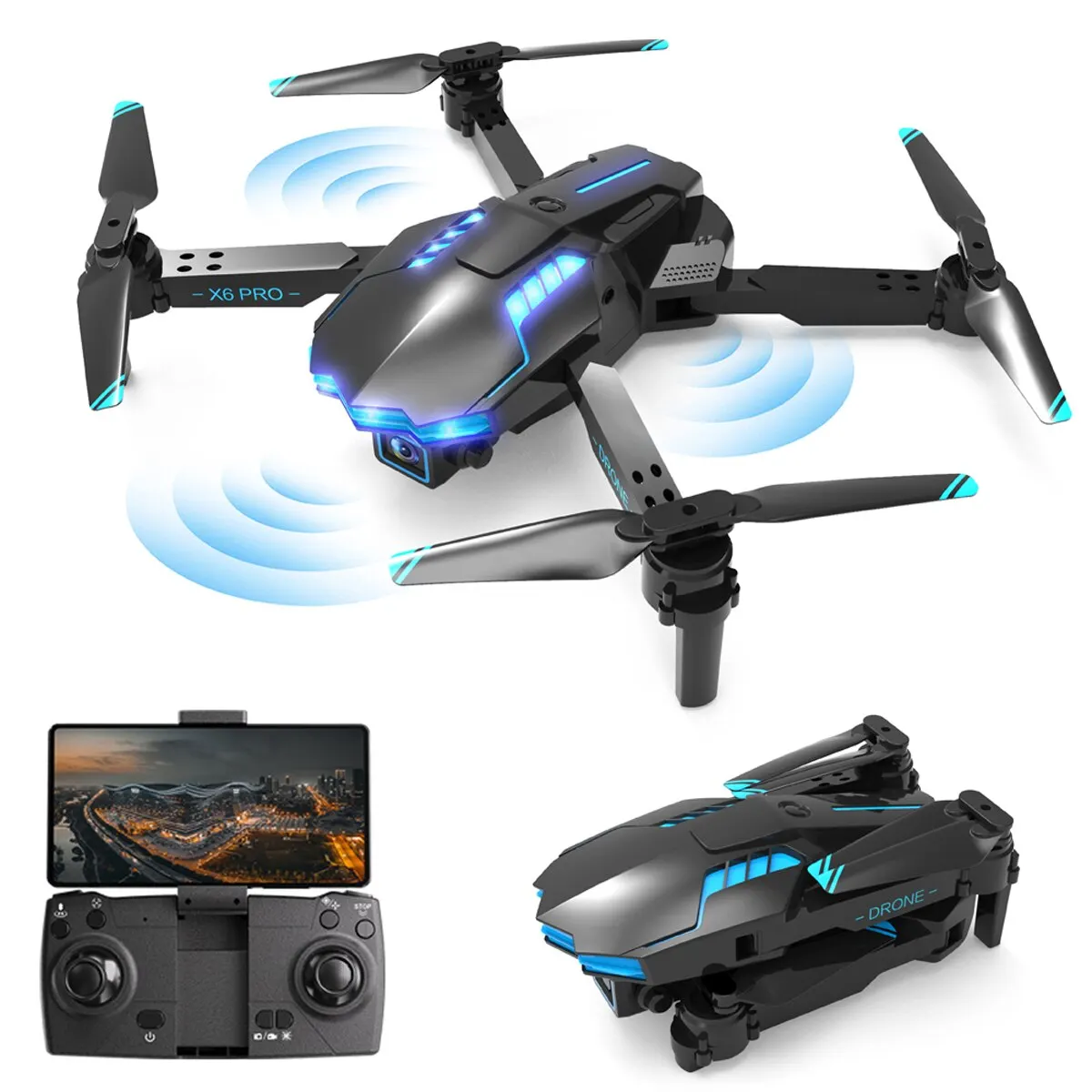 Дрон KBDFA X6 PRO с камерой дл – обзор и цена Drone E88Pro Rc 4K