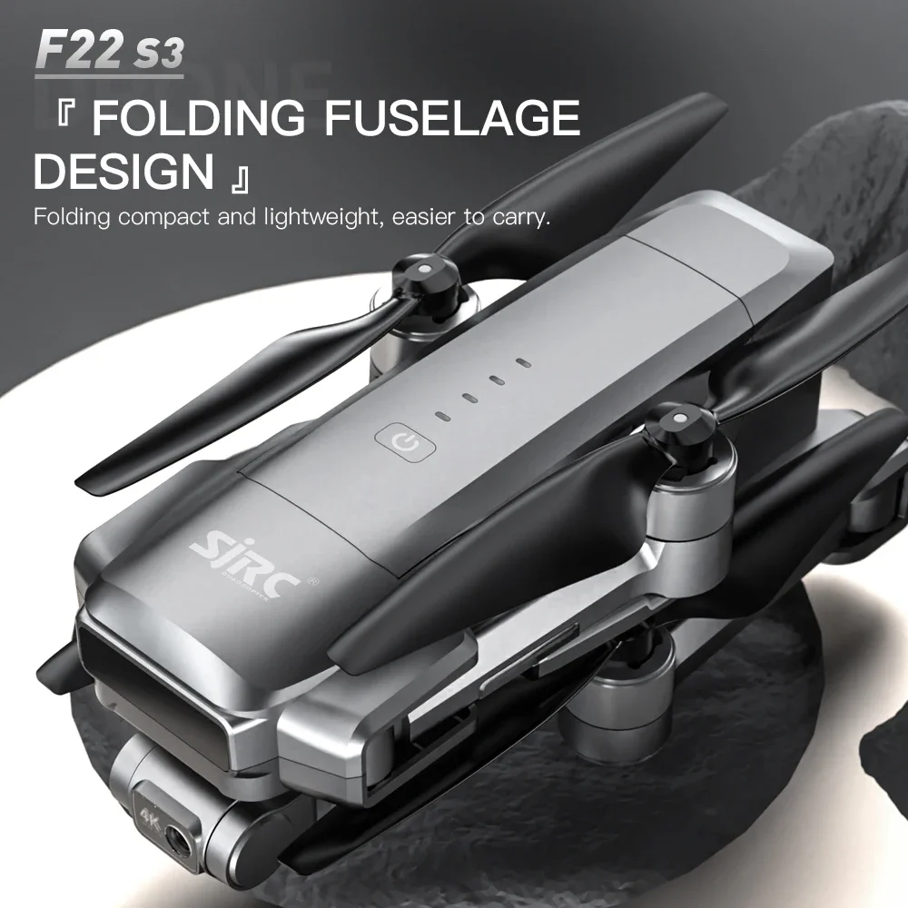 Складной квадрокоптер SJRC F22 – обзор и цена Drone E88Pro Rc 4K
