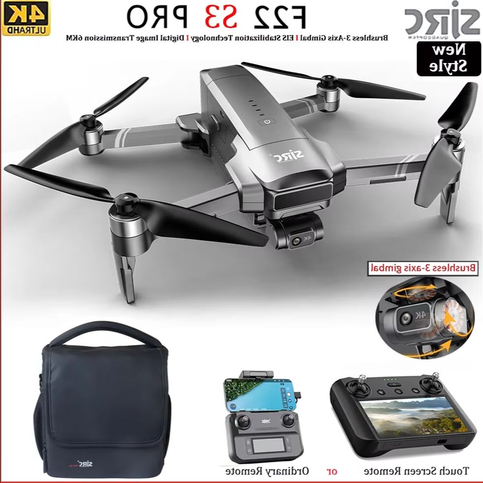 Складной квадрокоптер SJRC F22 – обзор и цена Drone E88Pro Rc 4K