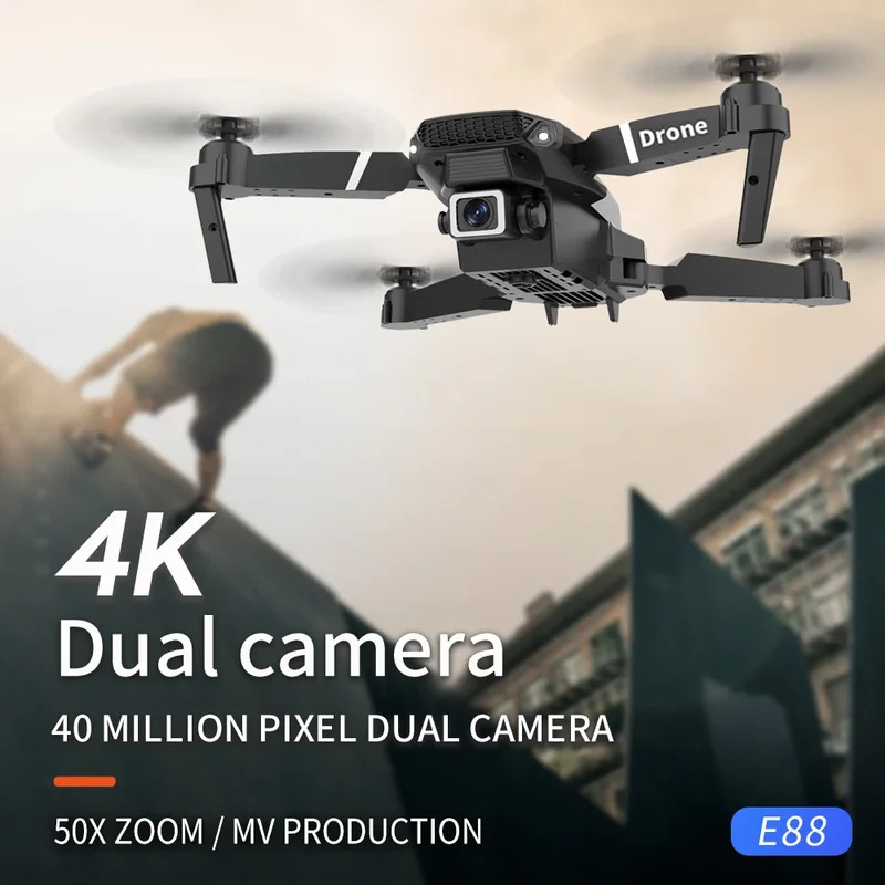 E88 ProИнтеллектуальный складн – обзор и цена Drone Rc Team City