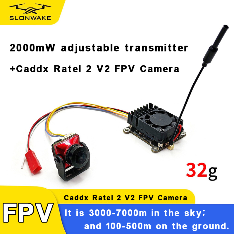 Беспроводной FPV-передатчик да – обзор и цена Caddx Fpv Camera
