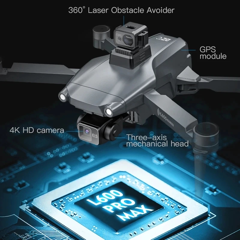 L600 PRO MAX GPS Дрон Професси – обзор и цена Nano Quad Fpv