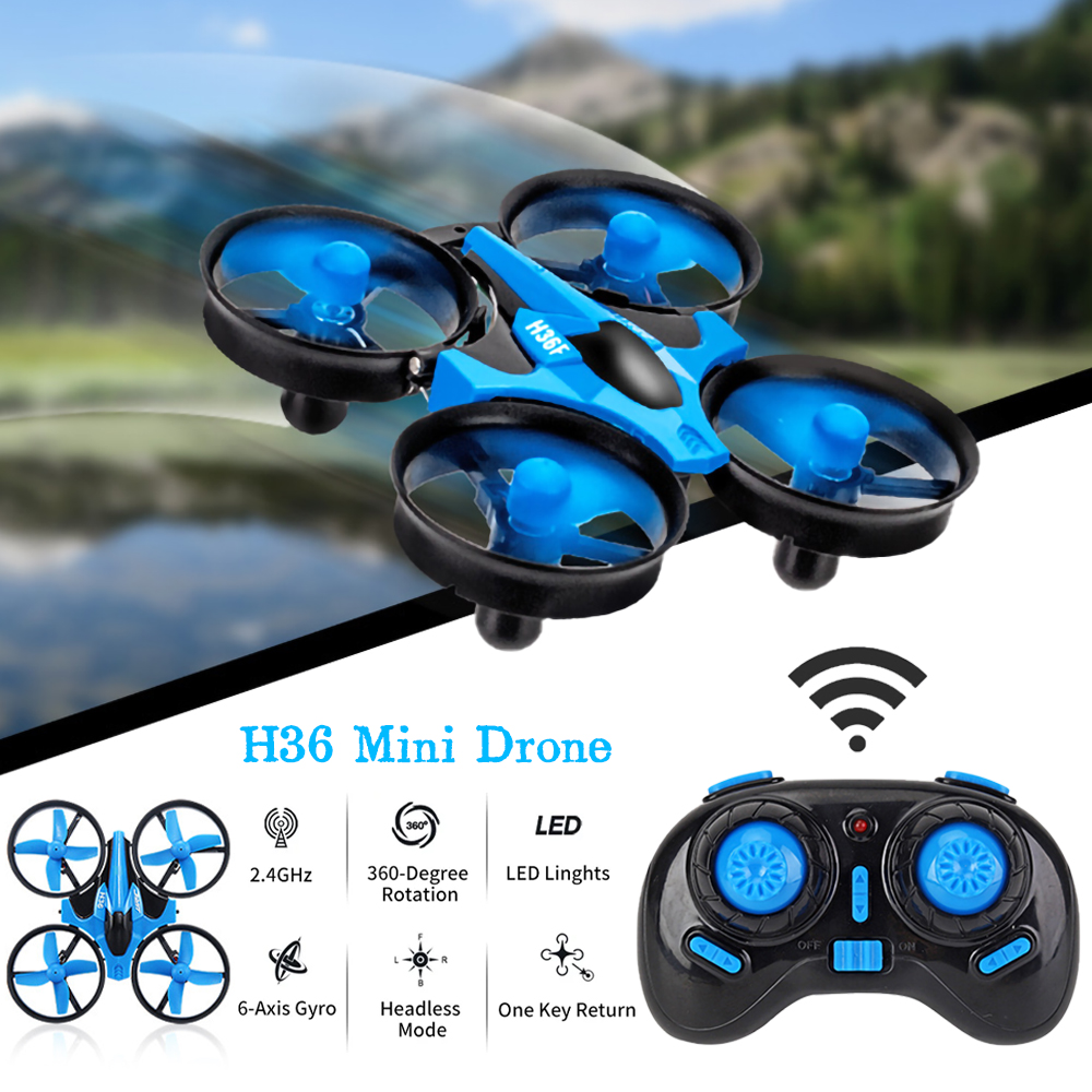 Мини-дрон JJRC H36 2.4G с 6-ос – обзор и цена Drone Pro Rc Ufo