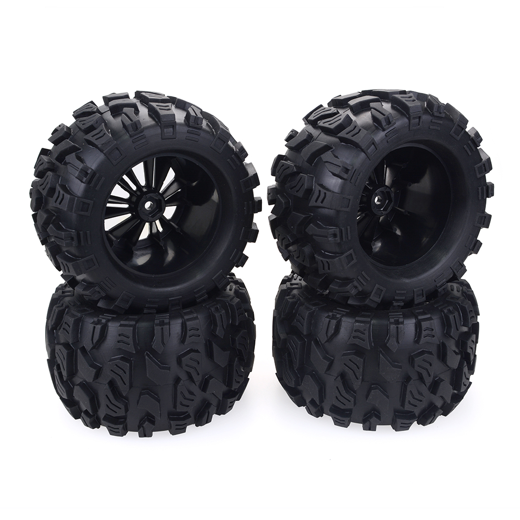 4 шт., резиновые шины для ради – обзор и цена Rc Rock Crawler