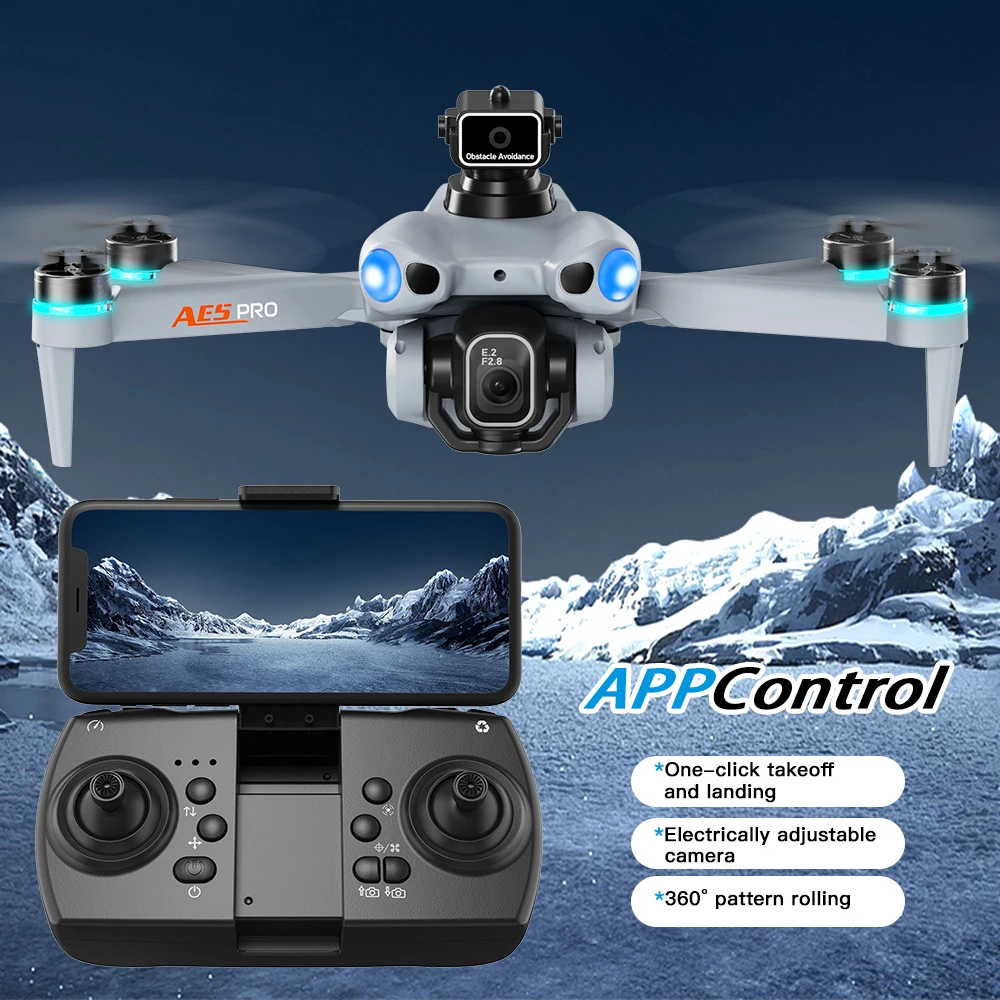 Дрон AE5 Pro 8K HD с экраном 4 – обзор и цена Drone Pro Rc Ufo