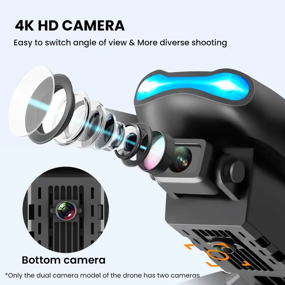 Новый мини-дрон E99 4K WIFI HD – обзор и цена Drone Pro Rc Ufo