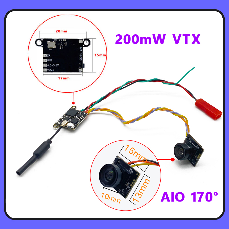 SLONWAKE 5,8G 1200TVL FPV каме – обзор и цена Drone Rc Camera