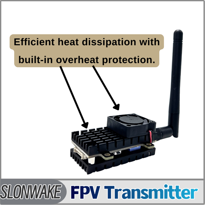 SLONWAKE 5,8G 3000 МВт Модуль  – обзор и цена Rc Transmitter Drone