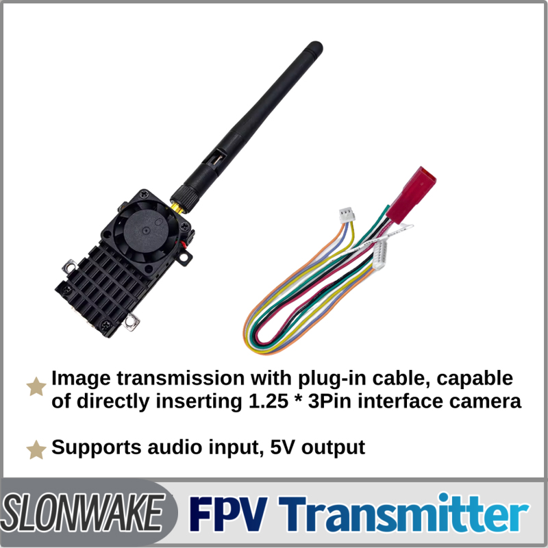 SLONWAKE 5,8G 3000 МВт Модуль  – обзор и цена Rc Transmitter Drone