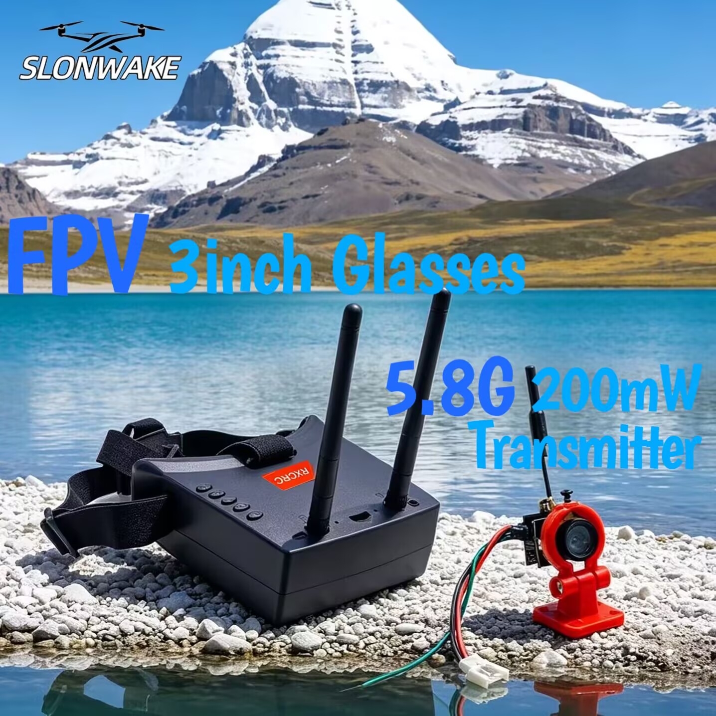 Аналоговая видеопередача SLONW – обзор и цена Drone Rc Camera